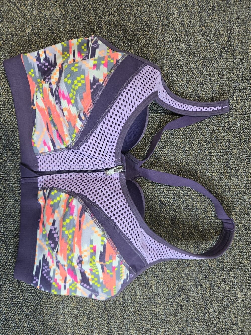 VSX Victoria Secret Sports Bra 36D Purple